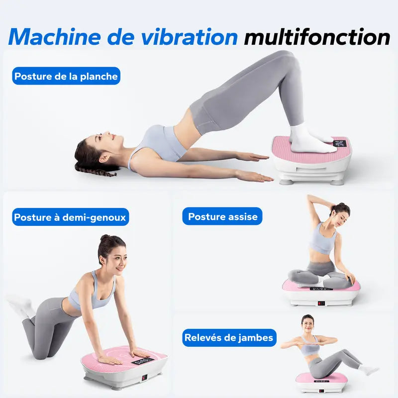 Booty | Plaque Vibrante pour Perte de Poids Ultra-rapide