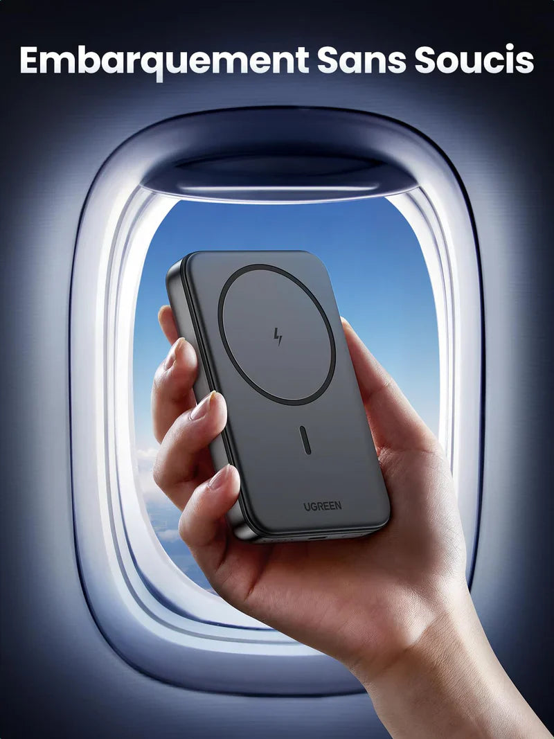 Batterie externe magnétique