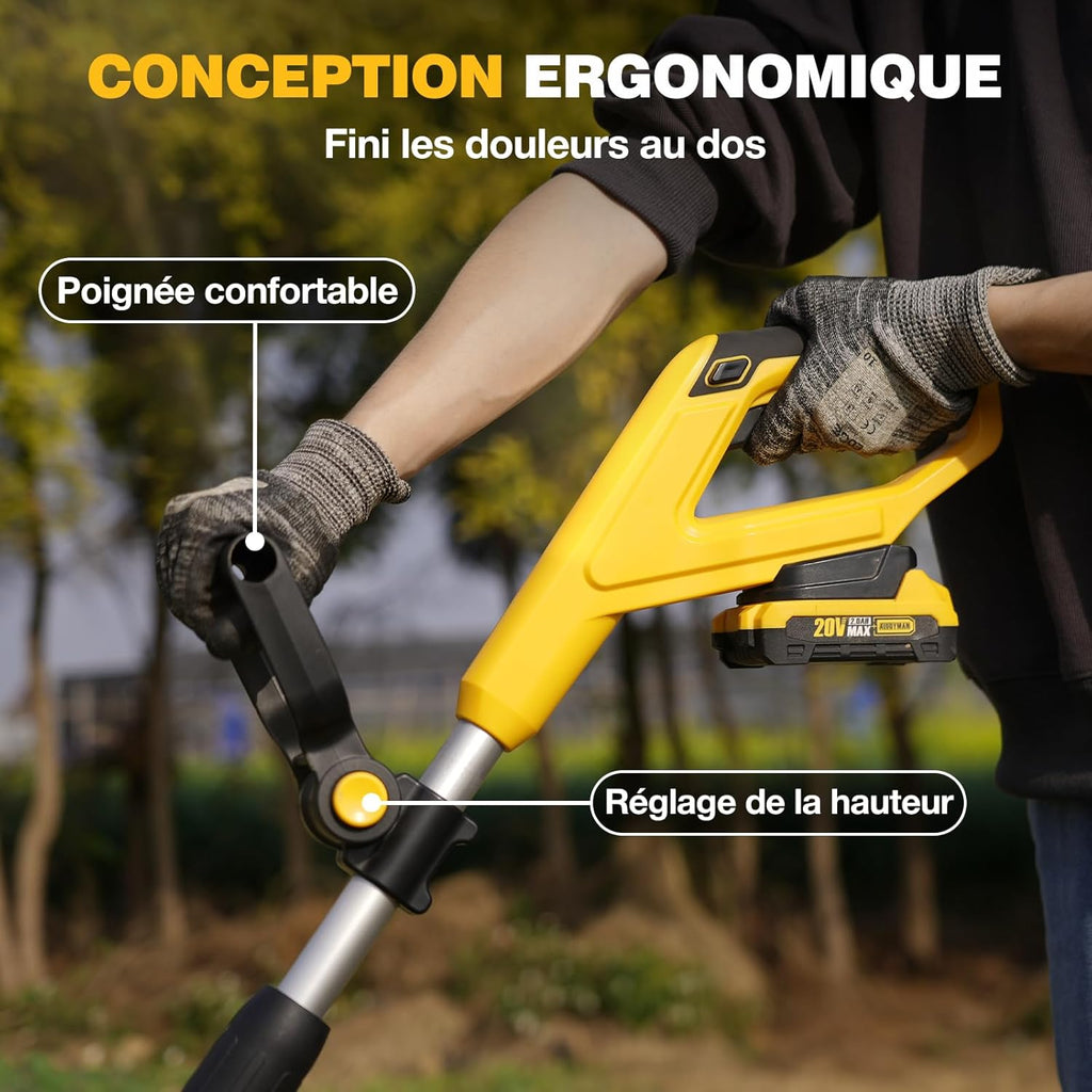 SoilPro20V | Motoculteur sans fil premium