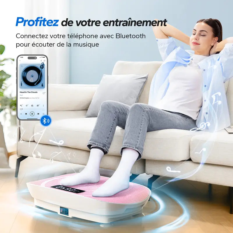 Booty | Plaque Vibrante pour Perte de Poids Ultra-rapide