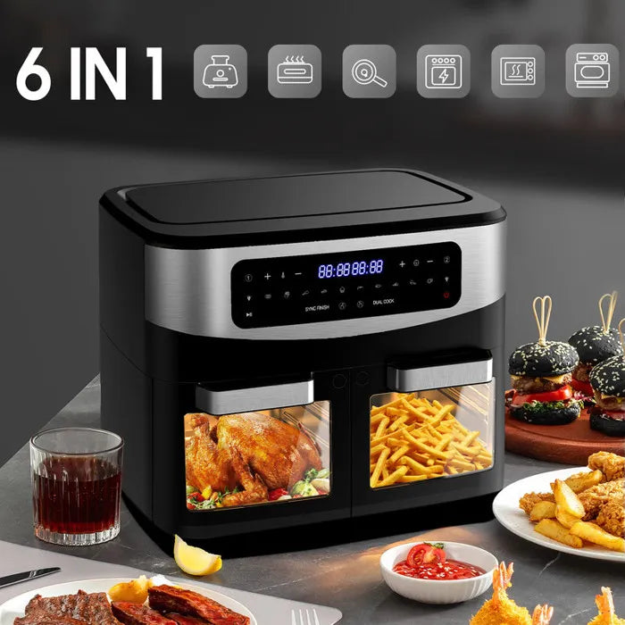 AIRFRYER | DOUBLE COMPARTIMENT 12L