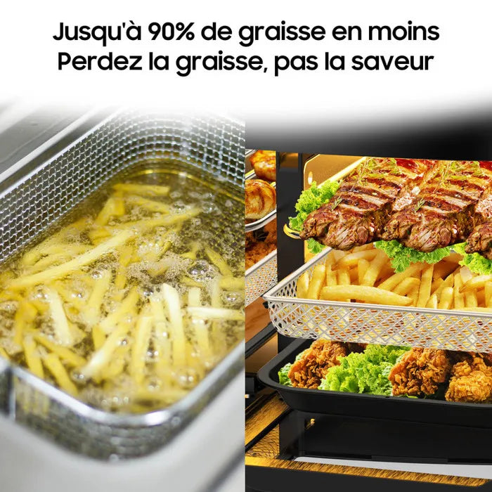 AIRFRYER | DOUBLE COMPARTIMENT 12L